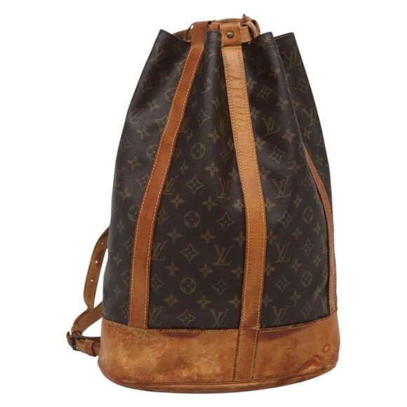 LOUIS VUITTON Monogram Randonnee GM Shoulder Bag M42244 LV Auth bs28201 - Picture 1 of 16